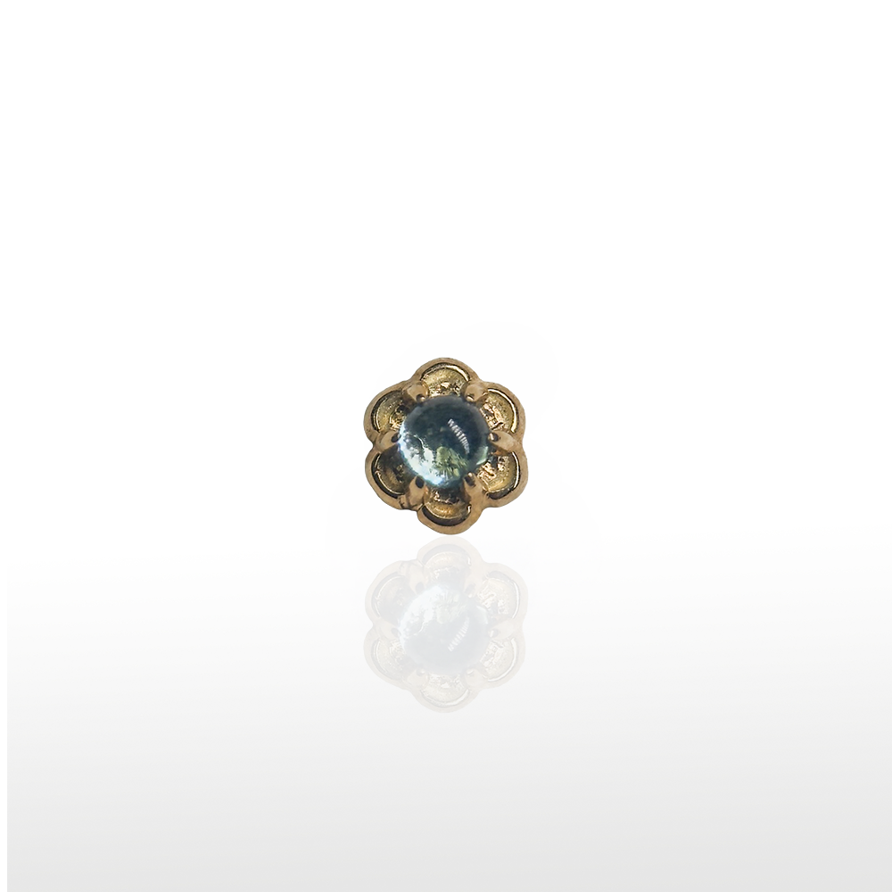 Image of Flor 6 Petalos Cab Topaz
