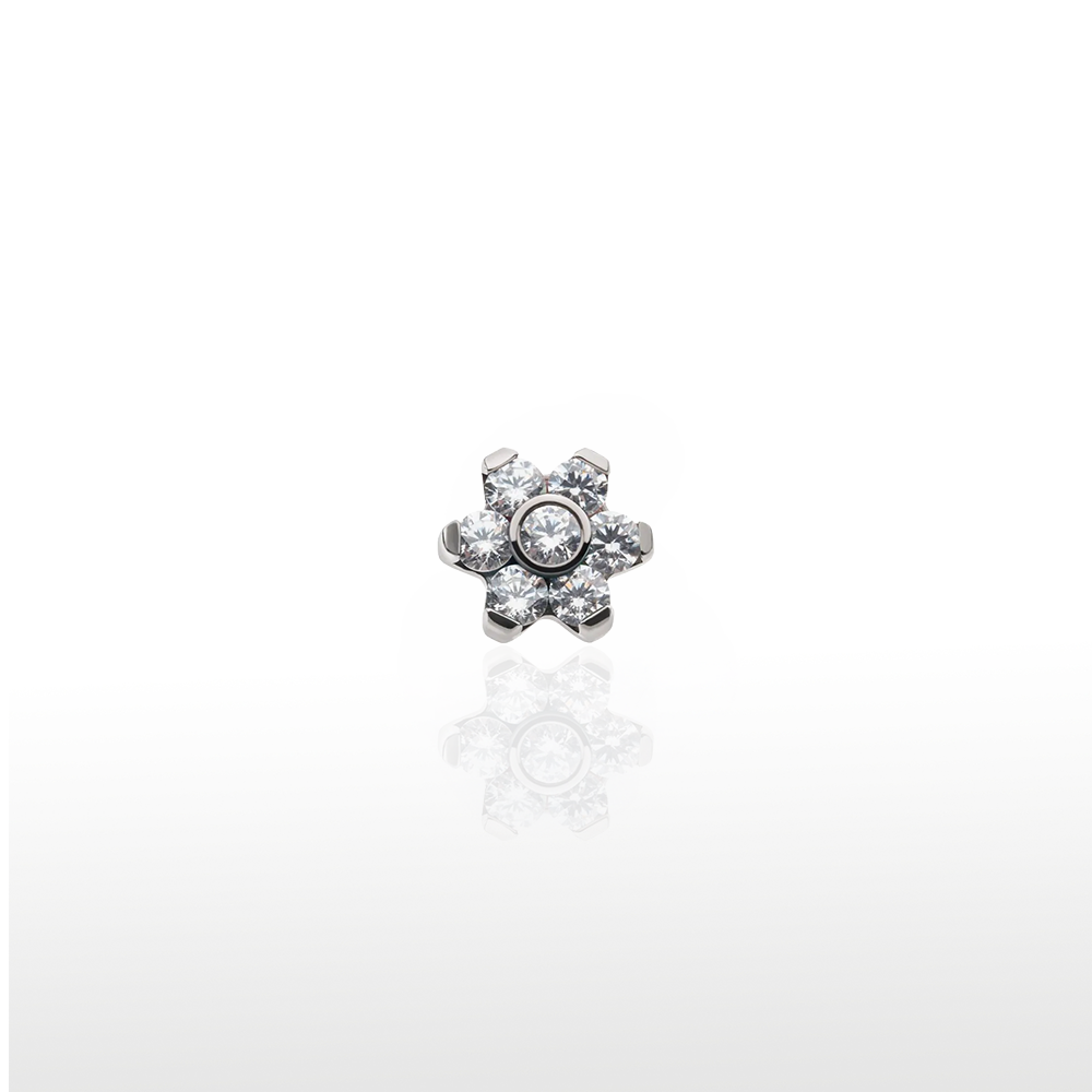 Image of Flor Con Zirconia