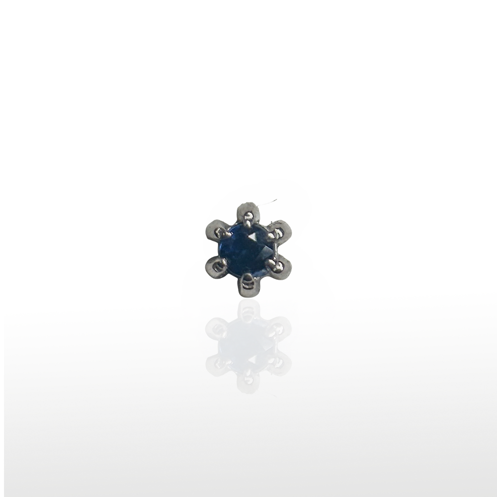 Image of Prong Pin S White Gold