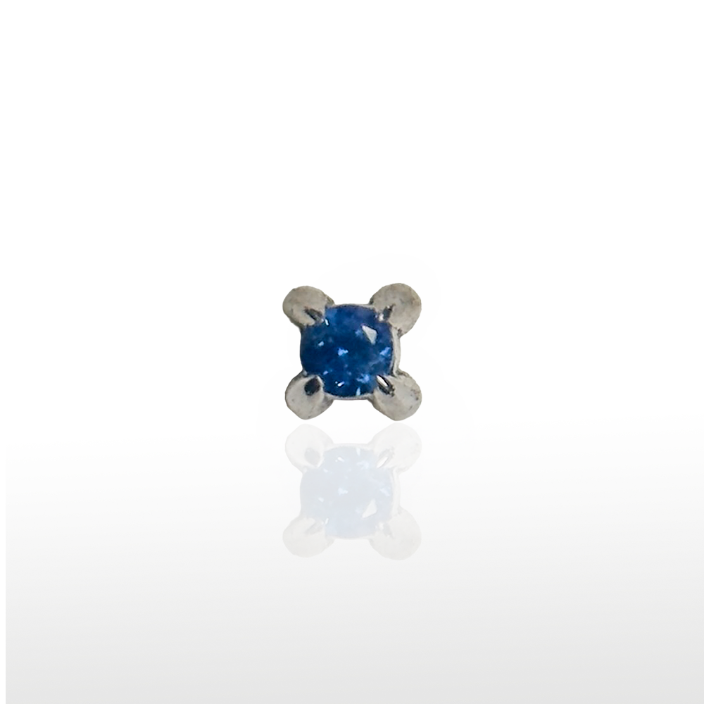 Image of Prong Pin  Xs White Gold