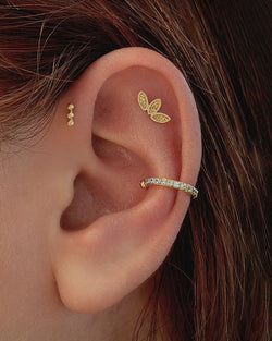 Image of Antonia - Clicker de Oro con Cristales OhMyGold Jewelry