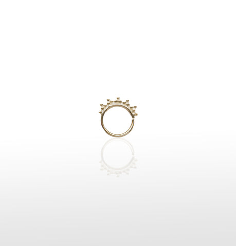 Oriana - Argolla de Oro OhMyGold Jewelry