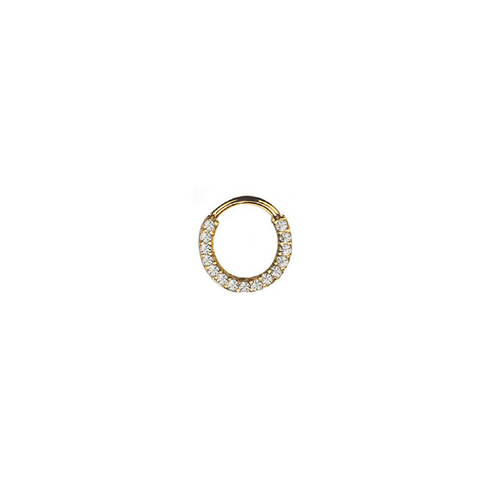 Calista II - argolla de oro ohmygoldjewelry