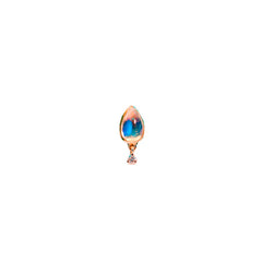 Poppy  Moonstone + Diamond - Top de oro Modern Mood