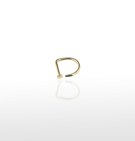 G ring - Oro OhMyGold Jewelry